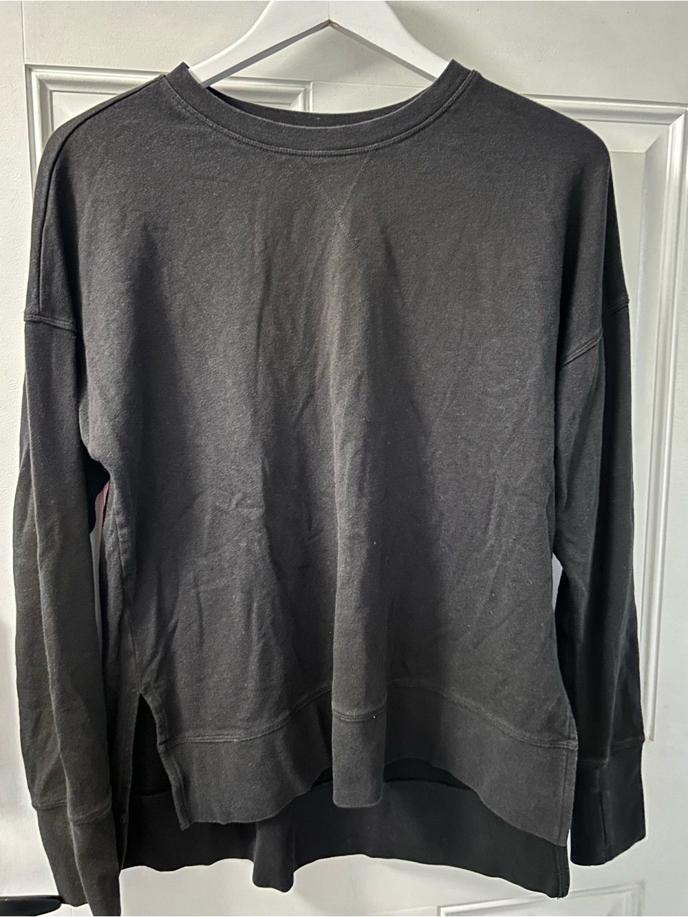 Sweaty Betty Charcoal Crewneck Sweatshirt